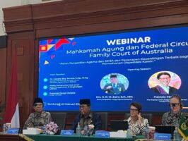 Kegiatan Webinar MA dan Federal Circuit & Family Court of Australia