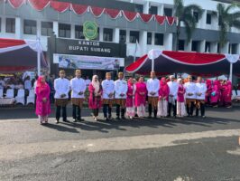 KETUA PENGADILAN AGAMA SUBANG MENGHADIRI PERINGATAN HUT KE-76 KABUPATEN SUBANG