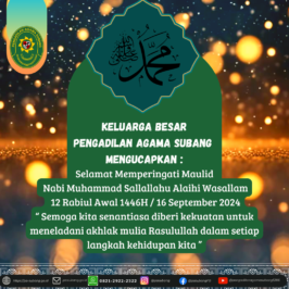 Selamat Memperingati MaulidNabi Muhammad Sallallahu Alaihi Wasallam