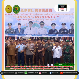 Ketua Pengadilan Agama Subang menghadiri Kegiatan Forkopimda Kabupaten Subang yaitu Apel Besar ASN se-Kabupaten Subang di Alun-Alun Kabupaten Subang.