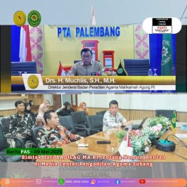Bimtek dari BADILAG MA RI tentang Kamum Rentan di Media Center Pengadilan Agama Subang