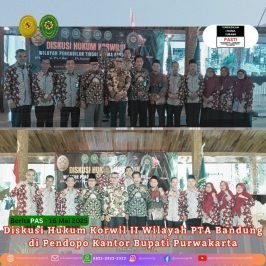Diskusi Hukum Korwil II Wilayah PTA Bandung di Pendopo Kantor Bupati Purwakarta