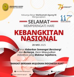 Selamat Memperingati Hari Kebangkitan Nasional 20 Mei 2025