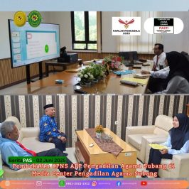 Pembekalan CPNS APP Pengadilan Agama Subang di Pengadilan Agama Subang