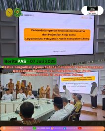 🤝 Penandatanganan Kesepakatan Bersama dan Perjanjian Kerja Sama Pelayanan Publik