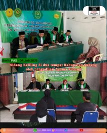 Pengadilan Agama Subang melaksanakan Sidang Keliling secara serentak di dua lokasi berbeda, yaitu Kecamatan Kasomalang Kulon dan Kecamatan Ciasem, Kabupaten Subang.