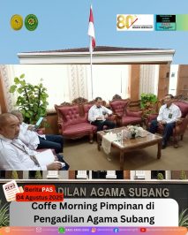 BeritaPAS – ☕ Coffee Morning Pimpinan PA Subang