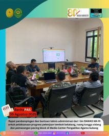 BeritaPAS 📌 Rapat Pendampingan dan Bantuan Teknis Administrasi oleh Tim BAWAS Mahkamah Agung RI