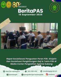 BeritaPAS – 📌 Rapat Sosialisasi Penguatan Peran P3K