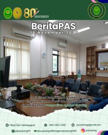Sosialisasi Pembaruan Aplikasi SIPP Tingkat Pertama Versi 6.0.1 secara daring di Media Center Pengadilan Agama Subang