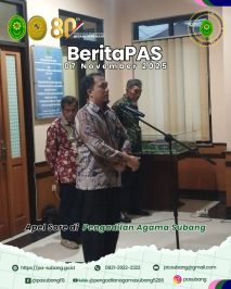 Apel Sore di Pengadilan Agama Subang