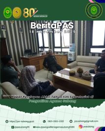 Rapat Persiapan Akhir Tahun tim Sekretariat di Pengadilan Agama Subang