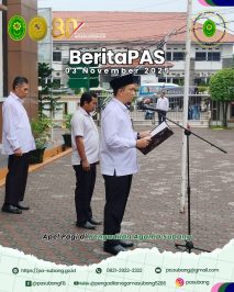 Apel Pagi di Pengadilan Agama Subang 03 November 2025.