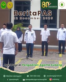 Apel Pagi 22 Desember 2025 di Pengadilan Agama Subang