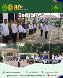 BeritaPAS – Apel Pagi di Pengadilan Agama Subang
