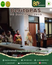 BeritaPAS – Apel Sore di Pengadilan Agama Subang
