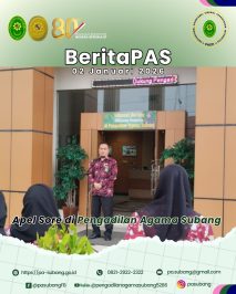 Apel Sore di Pengadilan Agama Subang