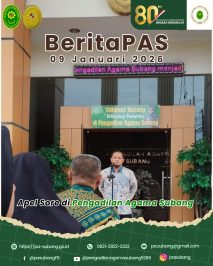 Apel Sore di Pengadilan Agama Subang