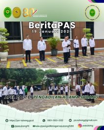 Apel Pagi di Pengadilan Agama Subang