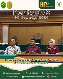 Penawaran Kuliah dari Tridaya Insan Pratama di Pengadilan Agama Subang
