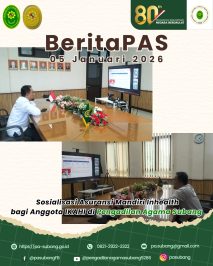 Sosialisasi Asuransi Mandiri Inhealth bagi Anggota IKAHI di Pengadilan Agama Subang