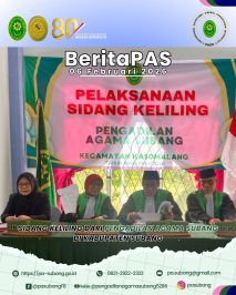 SIDANG KELILING DARI PENGADILAN AGAMA SUBANG DI KABUPATEN SUBANG