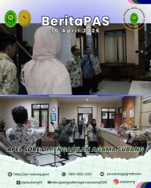 Apel Sore di Pengadilan Agama Subang