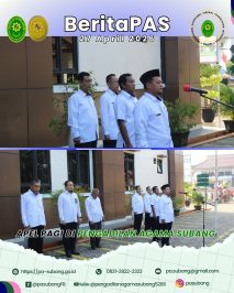 Apel Pagi di Pengadilan Agama Subang
