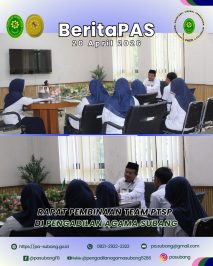 Rapat Pembinaan Team PTSP di Pengadilan Agama Subang