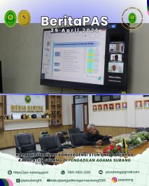 Rapat Koordinasi Konvergensi Stunting dari bp4d Kabupaten subang di Pengadilan Agama Subang