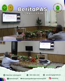 Pelatihan Webinar Kuasa Pengguna Anggaran tahun 2026 secara daring di Pengadilan Agama Subang