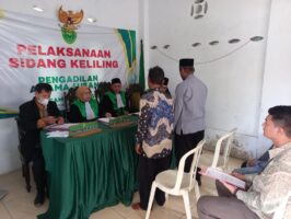 Pengadilan Agama Subang Laksanakan Sidang di Luar Gedung Pengadilan Bertempat di Kecamatan Kasomalang dan Kecamatan Ciasem