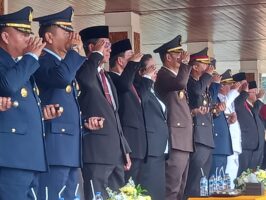 Ketua Pengadilan Agama Subang Hadiri Upacara Peringatan HUT ke-81 Kemerdekaan Republik Indonesia di Kabupaten Subang